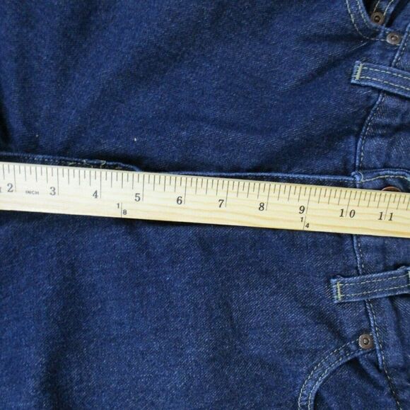 Hathaway Denim Fleece Lined Jeans Men's Size 36 x 34 Heavyweight Outdoor Pants - Picture 10 of 12